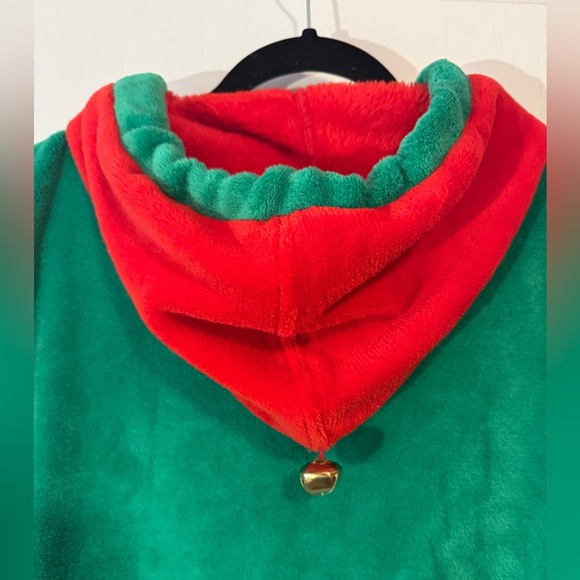 New w/o tags Christmas Hooded Romper/Jumpsuit XL - Picture 7 of 7